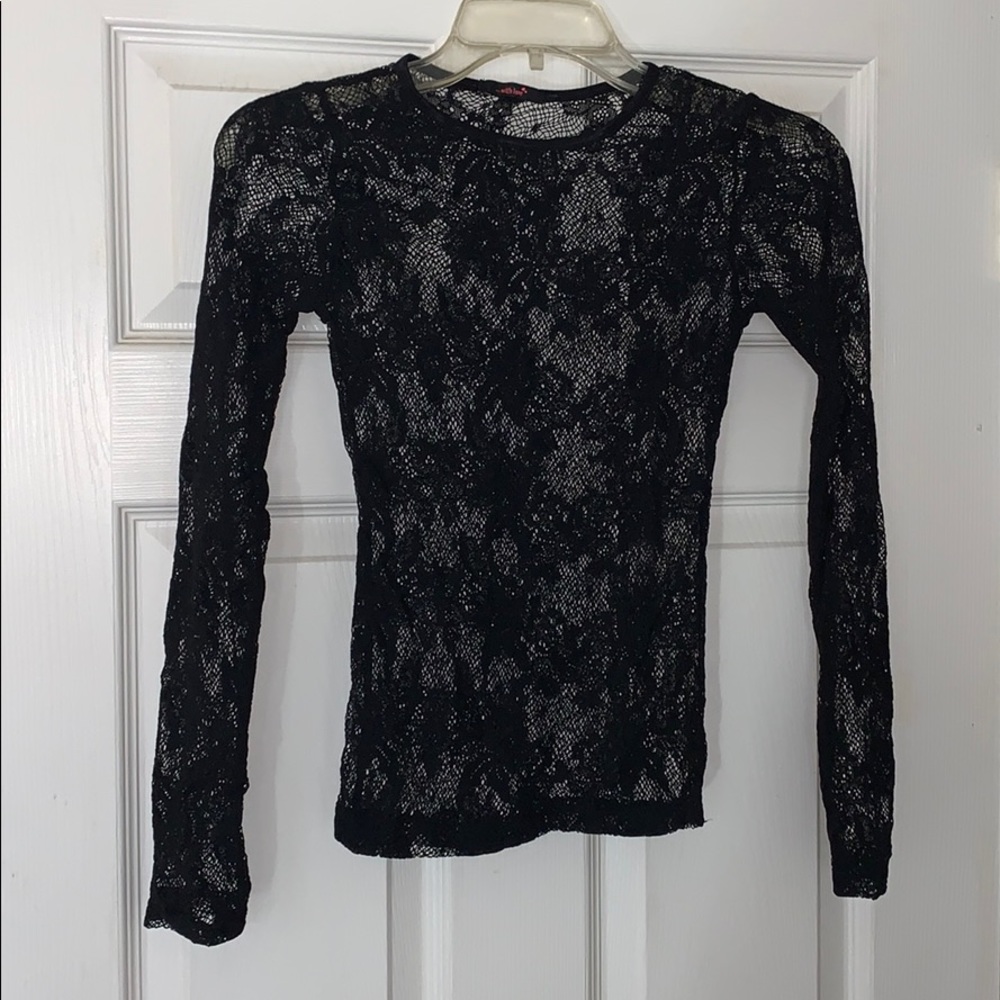 With Love Mesh Top